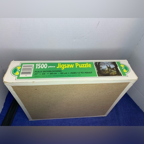 Sealed Whitman Steiremark Austria  1500 piece 27" x 33"  jigsaw picture puzzle - Picture 4 of 4